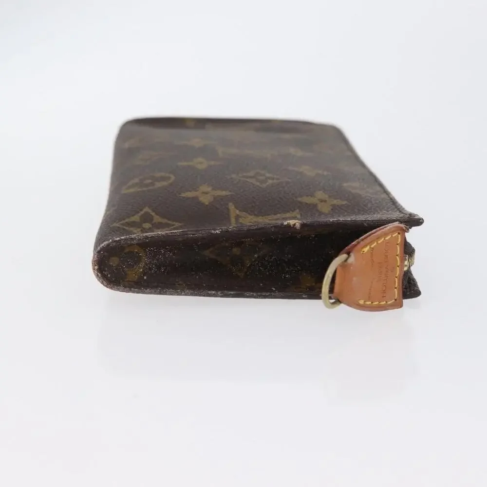 Louis Vuitton Monogram Bucket GM Accessory Pouch Brown
